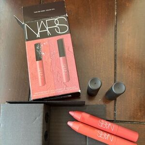 NARS Mini Powermatte Lip Pencil Duo Set, Dolce Vita and Take Me Home BNIB